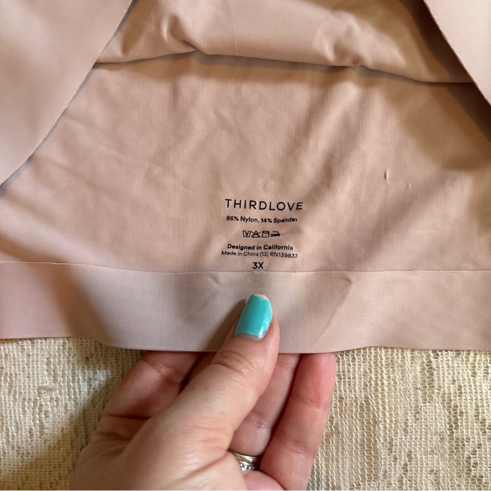 Thirdlove Wireless Taupe Adjustable Wireless Bra - image 3